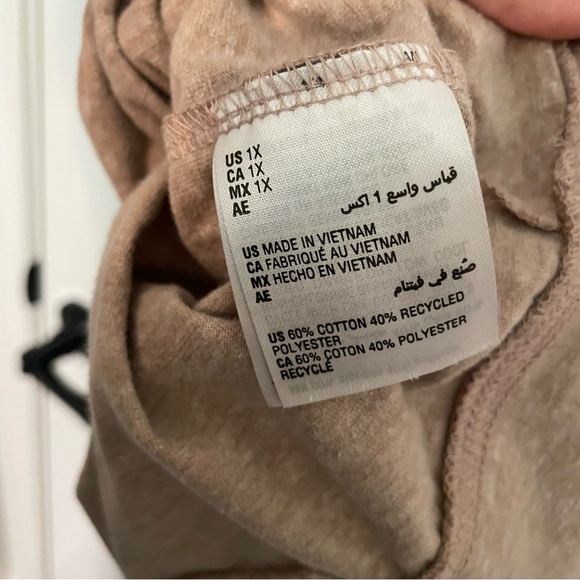 Ideology Women's Long Sleeve Tee - Light Brown - Picture 5 of 5